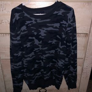 American eagle camo sweater